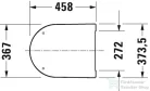Duravit ME by Starck lassú záródású wc ülőke 0020090000 ( 002009 )