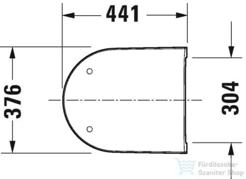 Duravit D-NEO levehető,lecsapódásgátlós wc ülőke, fehér 0021690000