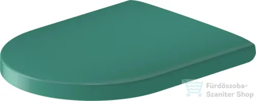 Duravit VITRIUM lecsapódásgátlós wc ülőke, matt olajkék/fényes fehér 002269FA00