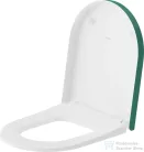Duravit VITRIUM lecsapódásgátlós wc ülőke, matt olajkék/fényes fehér 002269FA00