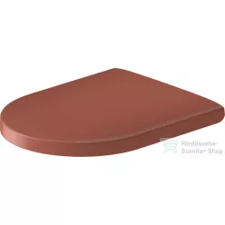   Duravit VITRIUM lecsapódásgátlós wc ülőke, matt fahéj/fényes fehér 002269FC00
