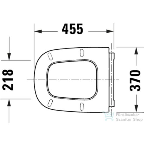 Duravit AURENA lecsapódásgátlós wc ülőke, matt fehér 0027293200