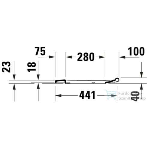 Duravit AURENA lecsapódásgátlós wc ülőke, matt fehér 0027293200
