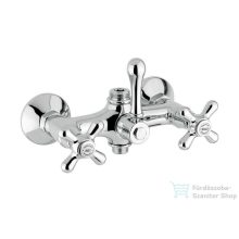   Bugnatese OLD'800 Zuhanycsaptelep test, 3/4" és 1/2 csatlakozású, króm 003