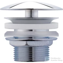   Duravit Accessories klik-klak leeresztő túlfolyó nélküli mosdóhoz,króm 0050241000