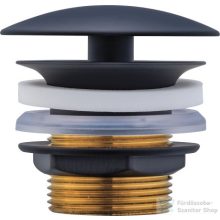   Duravit Accessories klik-klak leeresztő túlfolyó nélküli mosdóhoz, matt fekete 0050244600