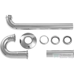 Duravit Accessories mosdó csőszifon,króm 0050260000