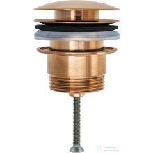   Duravit UNIVERSAL click-clack leeresztő túlfolyóval, szálcsiszolt bronz 0050520400