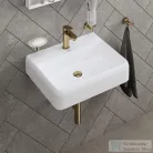 Duravit UNIVERSAL click-clack leeresztő túlfolyóval, szálcsiszolt bronz 0050520400
