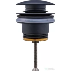   Duravit Accessories klik-klak leeresztő túlfolyós mosdóhoz,matt fekete 0050524600