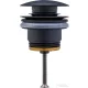 Duravit Accessories klik-klak leeresztő túlfolyós mosdóhoz,matt fekete 0050524600