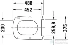 Duravit Durastyle Vital wc ülőke 0060510000 ( 006051 )