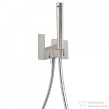   TRES Cuadro Exclusive Fali bidet csaptelep kézizuhannyal steel 00612301AC