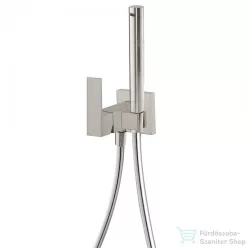   TRES Cuadro Exclusive Fali bidet csaptelep kézizuhannyal steel 00612301AC