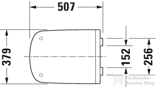 Duravit Durastyle Vital wc ülőke 0062310000 ( 006231 )