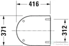 Duravit Starck 3 Vital wc ülőke 0062410000 ( 006241 )