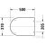 Duravit Darling New hosszított wc tető 0063320000 ( 006332 )