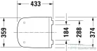 Duravit Durastyle wc ülőke 0063710000 ( 006371 )