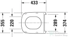 Duravit Durastyle wc ülőke 0063710000 ( 006371 )