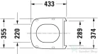 Duravit Durastyle lassú záródású wc ülőke 0063790000 ( 006379 )