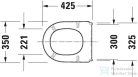 Duravit Starck 3 wc ülőke 0063810000 ( 006381 )