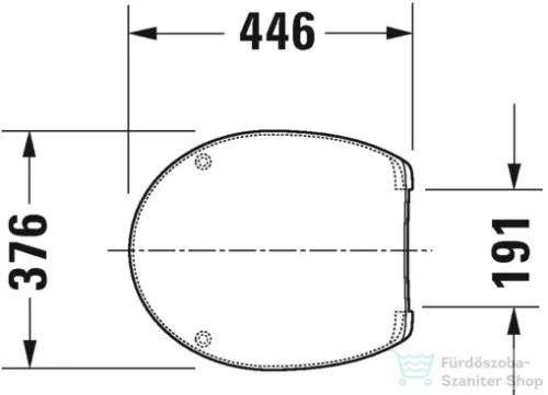 Duravit DURAPLUS wc ülőke 0064200000