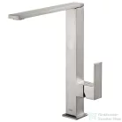 Tres CUADRO EXCLUSIVE magasított mosdó csaptelep, leeresztő nélkül, steel 00648501AC