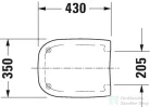 Duravit D-Code WC-ülőke 0067310000 ( 006731 )