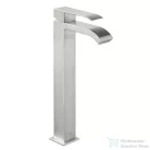 Tres CUADRO EXCLUSIVE magasított mosdó csaptelep, leeresztő nélkül, steel 00681001AC