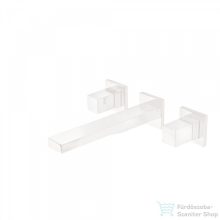   TRES- Cuadro Exclusive Fali mosdó csaptelep 180 mm kifolyóval, matt fehér 00815301BM