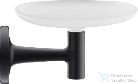 Duravit STARCK T fali szappantartó, matt fekete 0099334600