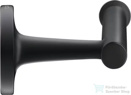 Duravit STARCK T fali wc papír tartó, matt fekete 0099374600