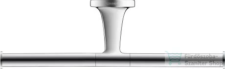 Duravit STARCK T fali dupla wc papír tartó, króm 0099381000