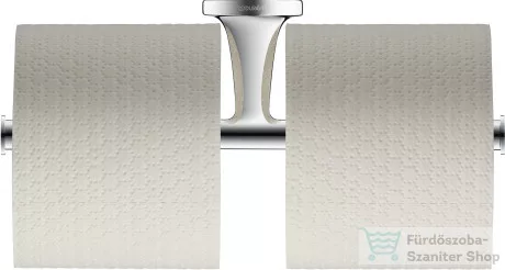 Duravit STARCK T fali dupla wc papír tartó, króm 0099381000