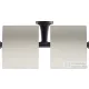 Duravit STARCK T fali dupla wc papír tartó, matt fekete 0099384600