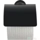 Duravit STARCK T fali fedeles wc papír tartó, matt fekete 0099404600