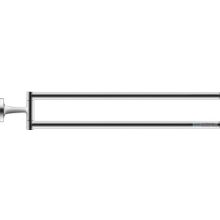Duravit STARCK T dupla törölközőtartó, króm 0099411000