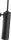 Duravit STARCK 1 fali wc kefe tartó,matt fekete 0099464600