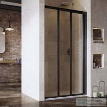   Ravak SUPERNOVA ASDP3-100 100 cm-es tolóajtó,Fekete+Transparent 00VA03R2Z1