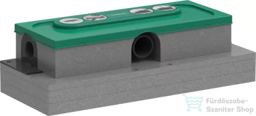 Hansgrohe Ubox Universal alapkészlet lineáris zuhanylefolyóhoz, lapos telepítéshez 01000180
