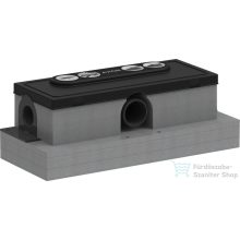 Hansgrohe AXOR uBOX zuhanyfolyóka alaptest 01005180