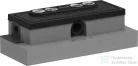 Hansgrohe AXOR uBOX zuhanyfolyóka alaptest lapos beépítéshez 01006180