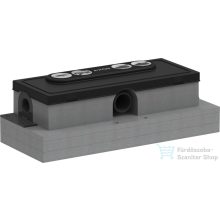   Hansgrohe AXOR uBOX zuhanyfolyóka alaptest lapos beépítéshez 01006180