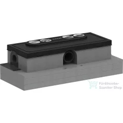   Hansgrohe AXOR uBOX zuhanyfolyóka alaptest lapos beépítéshez 01006180