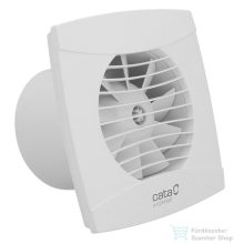   Sapho CATA UC-10 TH fürdőszobai ventilátor, páraérzékelő + utószellőztető, beállítható fordulatszám, 8W, 100mm, fehér (01200200)