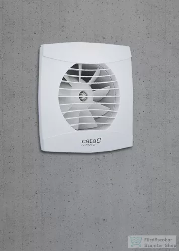 Sapho CATA UC-10 TH fürdőszobai ventilátor, páraérzékelő + utószellőztető, beállítható fordulatszám, 8W, 100mm, fehér (01200200)