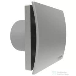   Sapho Cata UC-10 Silentis STD ventilátor dekoratív előlappal, pillangószeleppel, 8W, 100mm, szürke (01221100)