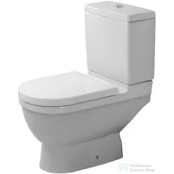   Duravit STARCK 3 alsó kifolyású monoblokkos wc HygieneGlaze mázzal,0126012000