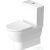 Duravit STARCK 3 vario kifolyású monoblokkos wc Wondergliss bevonattal 4,5 L,01280900641