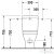 Duravit STARCK 3 vario kifolyású monoblokkos wc HygieneGlaze mázzal,4,5 L,0128092064